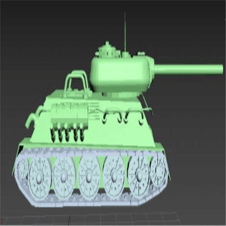 宁县充气军用坦克模型